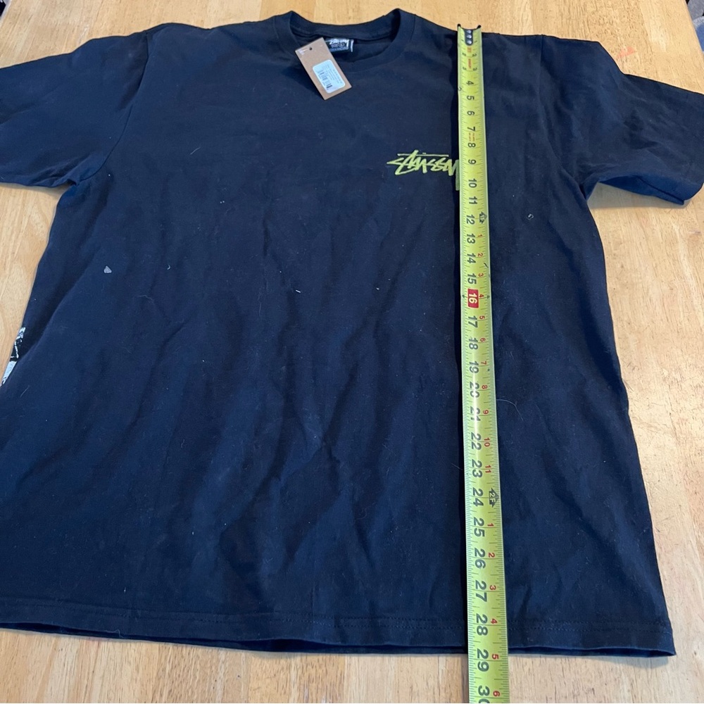 Stussy Black Beat Crazy Tee - Picture 5 of 8